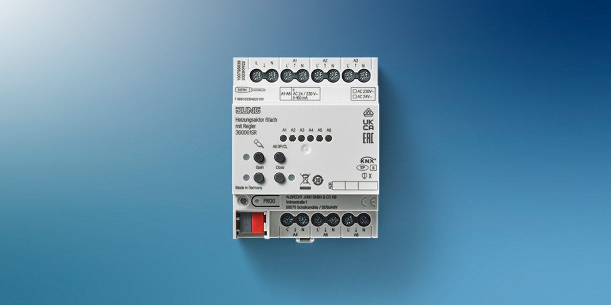 KNX Heizungsaktor 6-fach bei Elektro Zunhammer in Schonstett